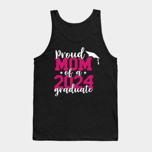 Proud Aunt Of A 2024 Graduate For Family Graduation Tank Top